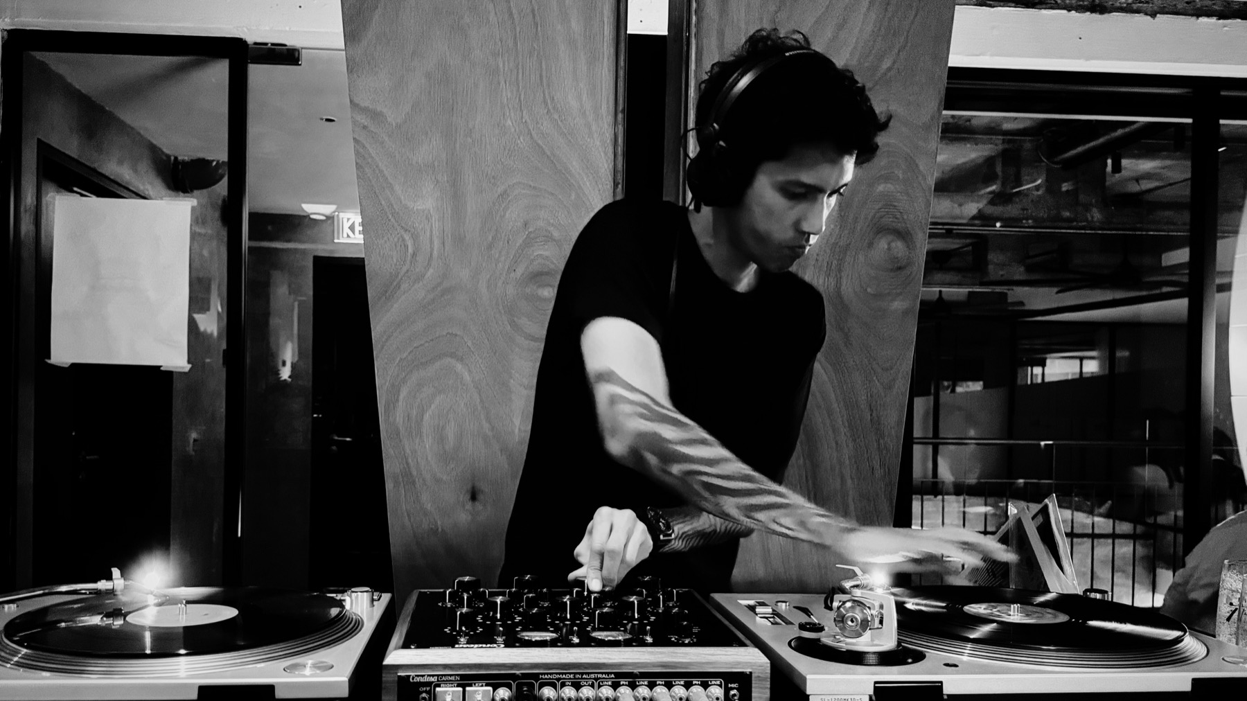 Cliff Coffin on the decks